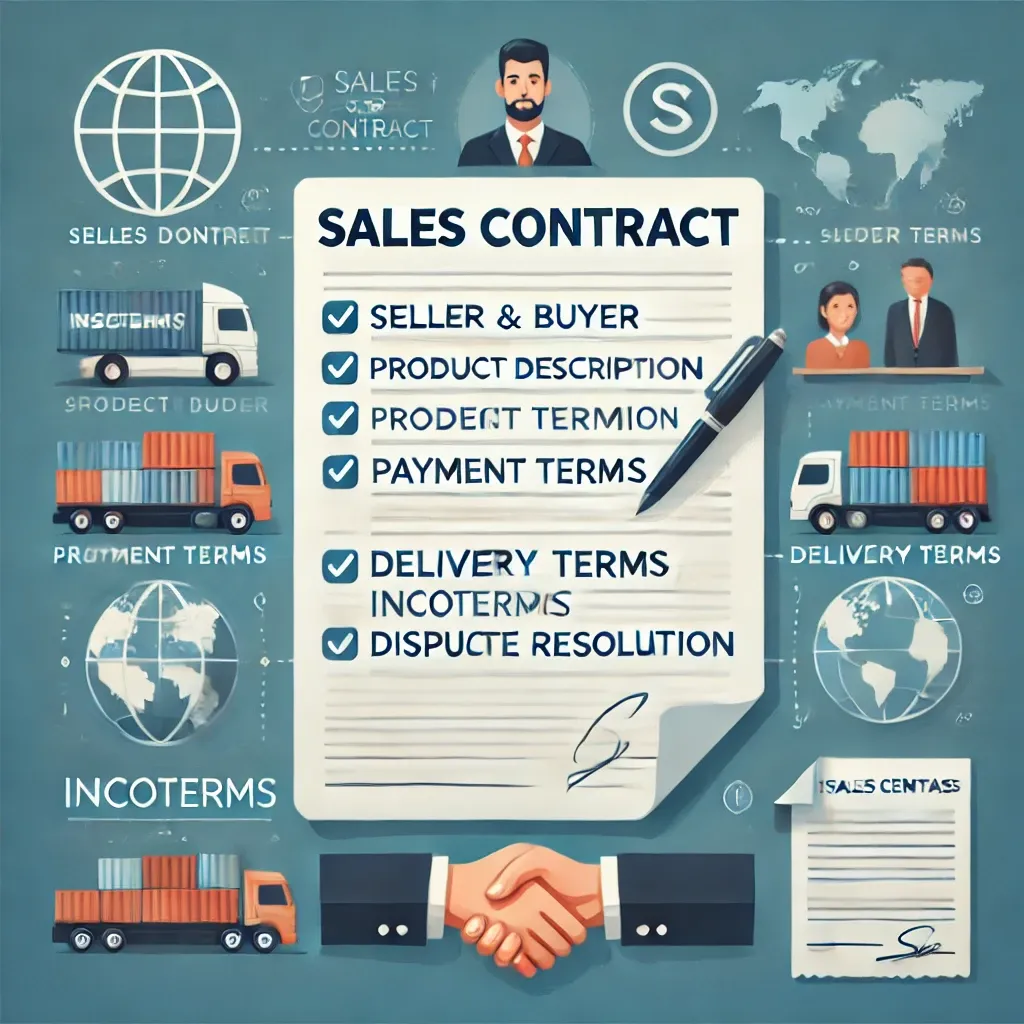 HỢP ĐỒNG THƯƠNG MẠI (SALES CONTRACT): CƠ SỞ PHÁP LÝ CHO GIAO DỊCH XUẤT NHẬP KHẨU