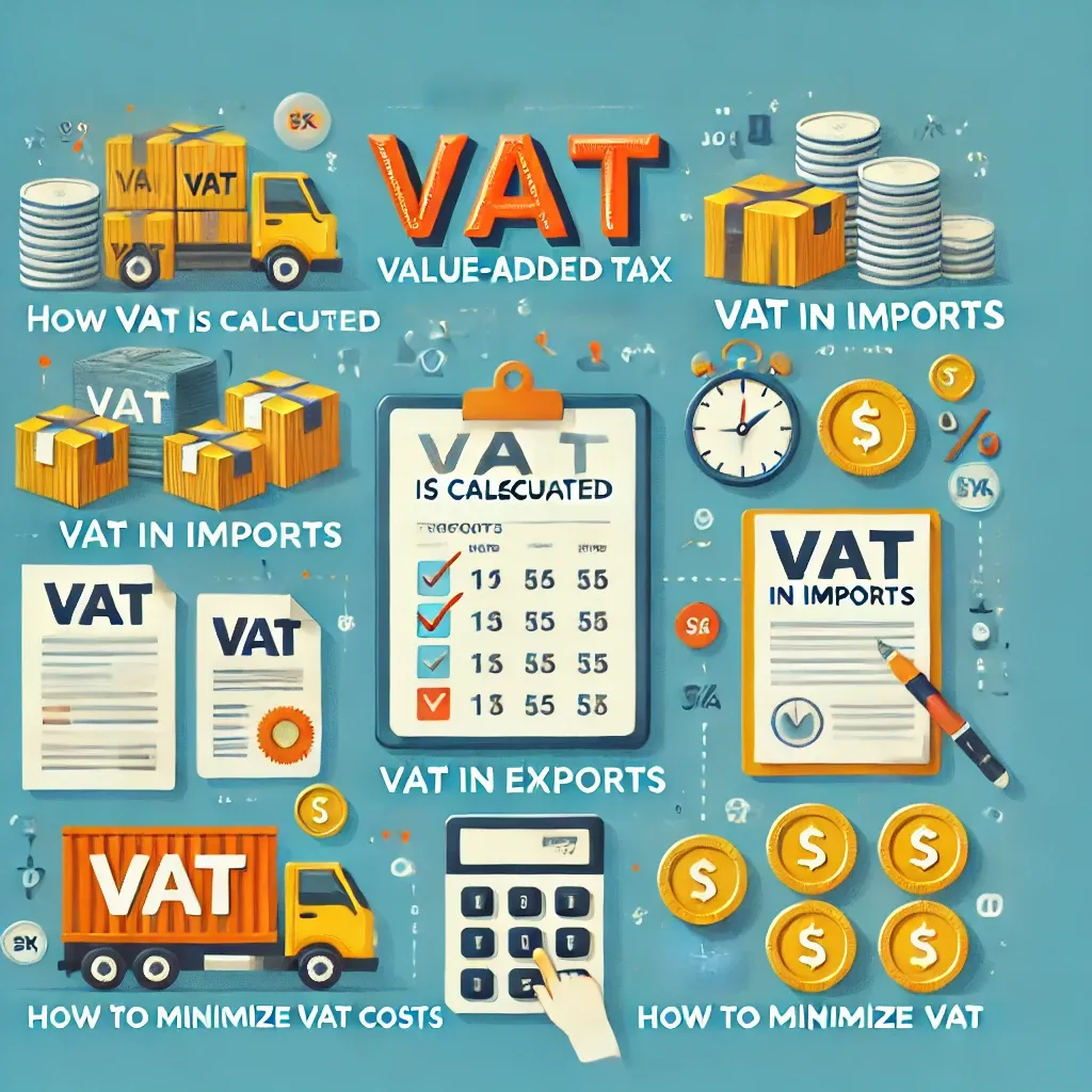 THUẾ GIÁ TRỊ GIA TĂNG (VAT) TRONG XUẤT NHẬP KHẨU: CÁHC TÍNH TOÁN VÀ GIẢM THIỂU CHI PHÍ